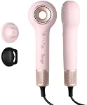 L'ANGE HAIR Axia HaloRing Hair Séchoir rapide à séchage ionique pour une finition lisse et sans frisottis 4 Réglages de chaleur (Blush)