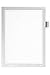 Produktbild Durable Info-Rahmen Duraframe Magnetic Note (A4, offener Magnetrahmen mit Stifthalter), 1 Stück, silber, 498923