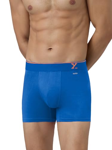 Image of XYXX Men's Super Combed Cotton Trunks| Regular Fit, Odour-Free, Anti-Roll No-Marks Waistband Underwear for Man