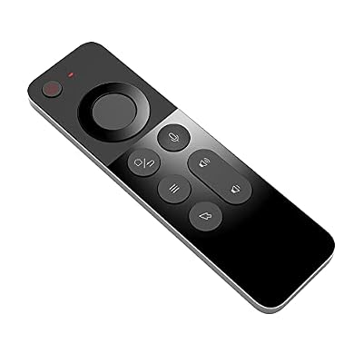 Hubceuo W3 2.4G Wireless Voice Air Mouse Remote Controller Mini Keyboard for Android TV Box//Gyroscope Remote, black, 500217838