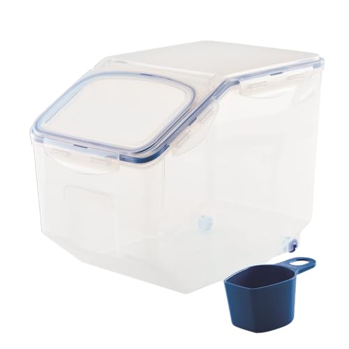 Lock & Lock Bulk Storage Bins Food Storage Container with Wh...