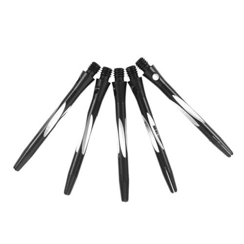 KOMBIUDA 5pcs Thread Dart Shafts Durable Aluminum Alloy Replacement Stems for Professional Dart Games Easy Installation Unique Design Versatile Accessory for Tournaments