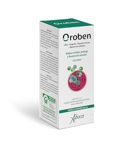 Aboca OROBEN KOLUTORIO Afte Zapalenie dziąseł Wrzody 150ml
