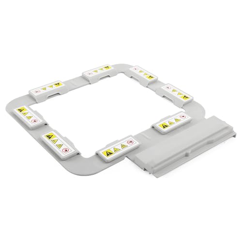 Image of Sew Tech Magnetic Embroidery Hoop for Brother Innov-is NQ1700E NQ1600E NV880E Stellaire XJ1 XE1 Dream Machine XV8550D Luminaire XP2 XP3 V3LE Quattro 6000D Machine, 4 inchx4 inch Mighty Snap Magnet Frame