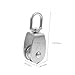 ULTECHNOVO 4Pcs Stainless Steel Single Pulley for Lifting Heavy Duty U Shaped Mechanical Pulley for Rigging Capacity for Home and Industrial Use