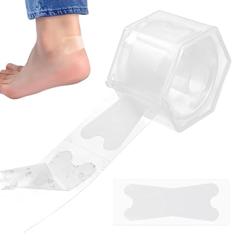 Blister Bandages for Feet Blister Prevention Blister Pads for Feet,Fingers,Toes,Heel Pads for Blisters Blister Cushion Bandage,Waterproof,Invisible,Travel Essentials,Bandages alternatives(30 Pieces) Cover