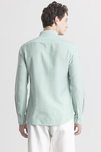 Image of SNITCH Stripehaven Green Stripe Shirt