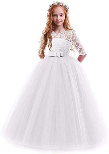 Image of Baby- Girl's Kid's Birthday Frock&Dress&Gown Princess Frock&Gown Color White R J 325 Kidswear