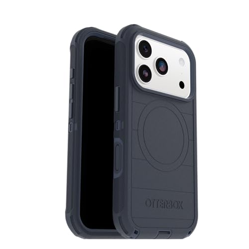 Image of OtterBox iPhone 17 Pro Defender Pro Series Case - Blue Sentiment - Tough, Rugged & Durable iPhone Case, Snaps on MagSafe