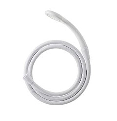 SANEI(サンエイ) シャワーヘッド・ホースセット シャモジー やさしいシャワー ホワイト PS3963-CTA-MW