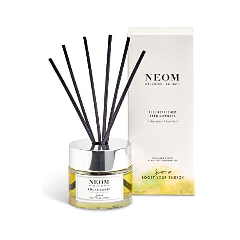 NEOM Feel Refreshed Reed Diffuser with Lemon & Basil Cover