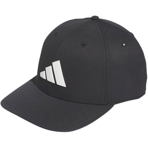 adidas Golf Standard Mens Tour Snapback Hat, Black, OSFM