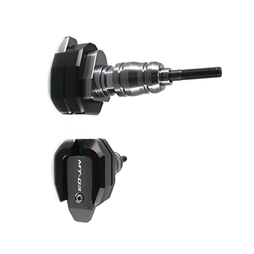 Protector anticaídas CNC para Yamaha MT-03 2019-2021 en color titanio 2