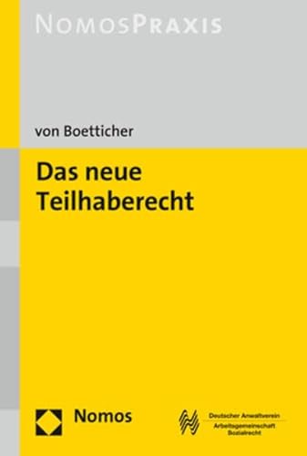 Preisvergleich Produktbild Das neue Teilhaberecht