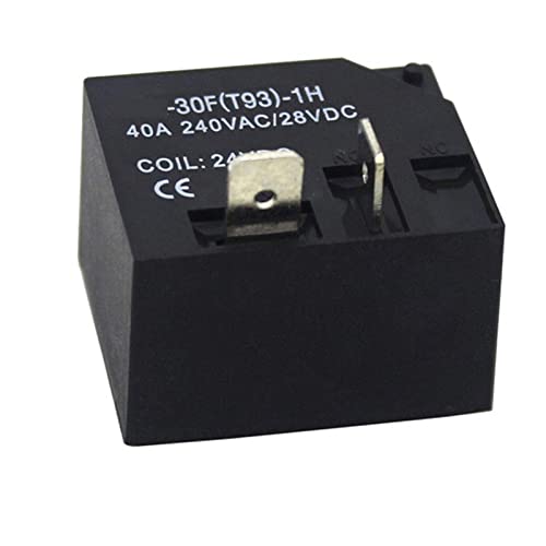 Relais normalement ouvert T93 12V 30A petit format 4 pieds PCB