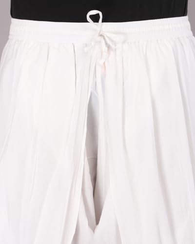 Image of Urali Men's Solid 100% Cotton Dhoti Pants - D100A