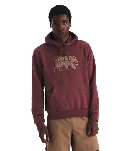 THE NORTH FACE Men's Evolution TNF Bear Hoodie | 2 Piece Hood With Adjustable Drawcord, Kangaroo Hand Pocket