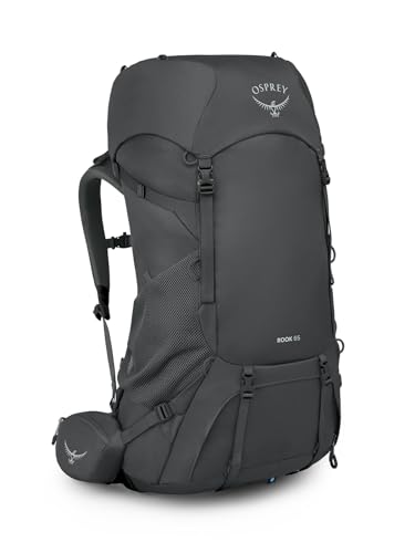 A photo of Osprey Rook 65L Men's Backpacking Backpack.