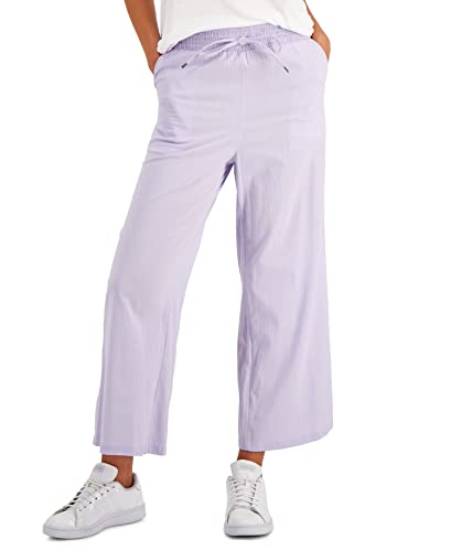 Style Women's Wide-Leg Soft Pants Purple Lilac Fog 2XL