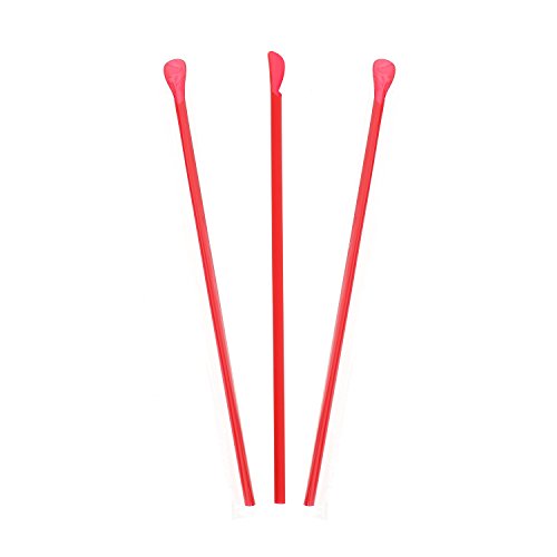 Pitillos jumbo con cuchara 26 cm paquete 5400 miniatura 1