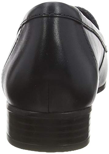Image of Clarks Womens 26153195 Burgundy Loafer