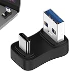 Adaptador tipo C a USB, cable adaptador tipo C Plug and Play, transferencia de datos de alta velocidad de 10 Gbps, convertidor de conector portátil para hombres y mujeres, teléfonos móviles, consolas