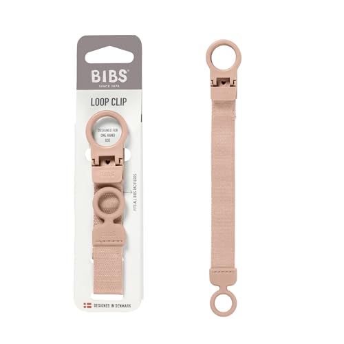 BIBS Loop Schnullerkette – Schnullerband mit Silikon - Für...