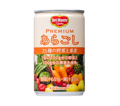 デルモンテ プレミアムあらごし25種の野菜と果実 160g×30本入り(訳あり) 野菜ジュース 食塩無添加 砂糖不使用 キッコーマン 箱買い 缶 にんじんピューレ トマトピューレ