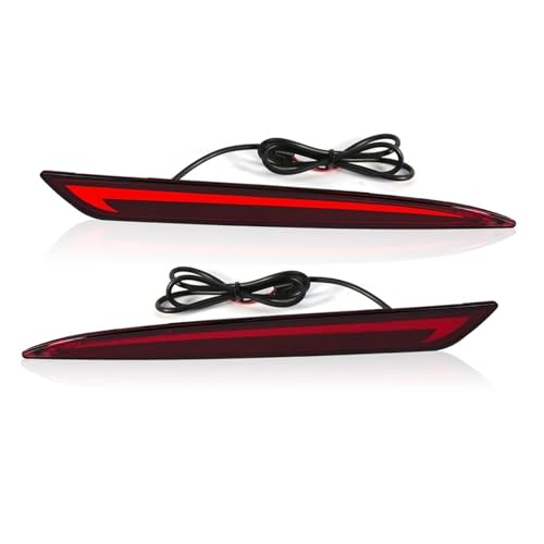 Per Ford Per Mondeo Fusion 2013-2018 LED Paraurti Posteriore Riflettore Luci Avvertimento Freno Indicatori Direzione Dinamici 12V