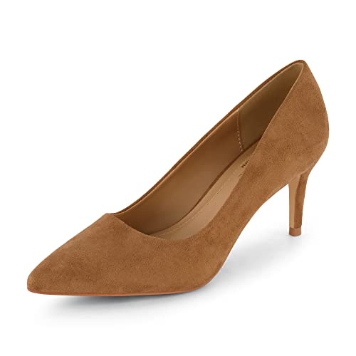 CUSHIONAIRE Women's Preston Dress Pump +Memory Foam, Wide Widths Available