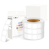 The package includes 1000PCS 0.5" diameter color coding dots round stickers in a roll, and PARLAIM Provides labels much brighter color than the picture. Bright and Beautiful Color-Coding Labels with a variety of uses. Use in the family or play with f...