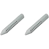 Faber-Castell 187100 - Dreieckradierer Grip 2001, grau (Packung mit 2)