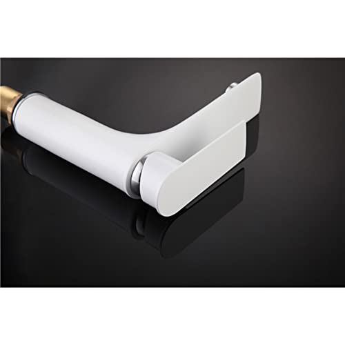 Robinet de lavabo en laiton durable contre les fuites et le calcaire de douche