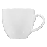 seltmann weiden porzellan rondo Mikrowellenfest Seltmann 001.216960 Rondo/Liane Porzellan Moccatasse, Rund, Weiß, 0.11L, 8.3cm Durchmesser, 5.5cm Höhe, 6 Stück