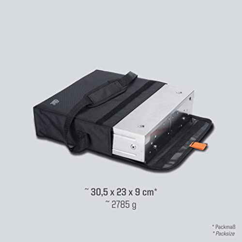 Esbit Portable Folding Charcoal BBQ Grill with Carrying Bag - Image 5