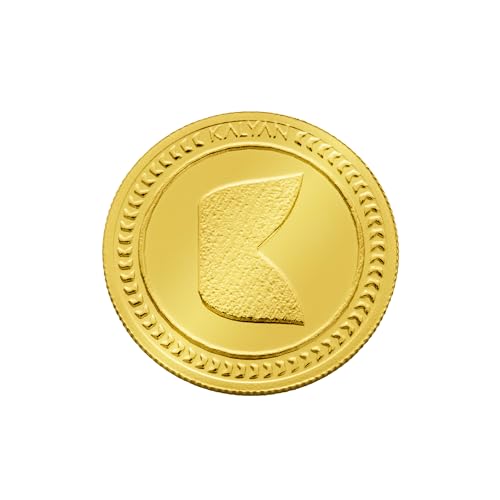 Kalyan Jewelers 10 grams 22K (916) Purity Gold Coins - BIS Hallmarked - Rose