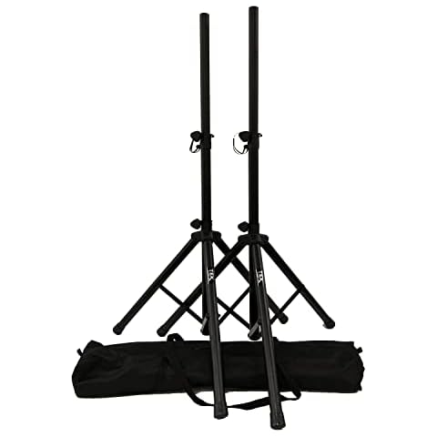 TEK audio SS265 - Speaker Stands Kit including 2 Stands and carry bag Cover