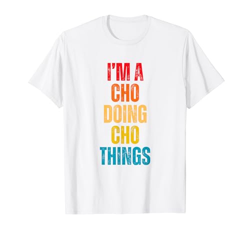 CHO Proud Family Retro Reunion Apellido Apellido Camiseta