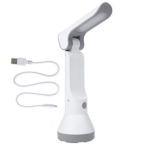 Lanterna e Luminária 140 Lumens Branca Recarregável