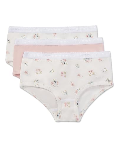 MeMoi Girls' 3 Pair Pack Ditsy Floral Multi Briefs