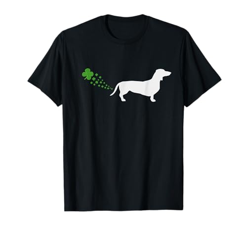 Dachshund St. Patricks Day Fart - Regalo para hombre Camiseta