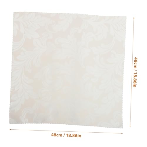 Serviettes de table lavables réutilisables finies les serviettes en papier