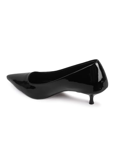 Image of Carlton London Women Comfortable Stiletto Heel Pointed Toe Slip On Fashion Shoes for Daily use, Office use, Casual use