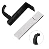 Compact Metal Headphone Stand with Small Hook Designed for Organized Storage on For Internet Cafe and Computer Desks, and Space Saving (black) #3