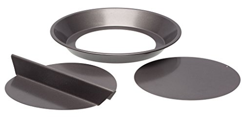 WalterDrake 3 Pc. Divided Pie Pan Set