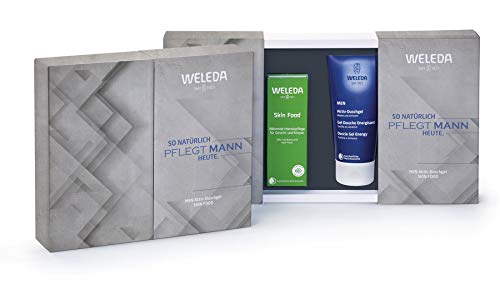 Preisvergleich Produktbild Weleda Geschenkset Men - Men Duschgel + Skin Food Limitierte Edition