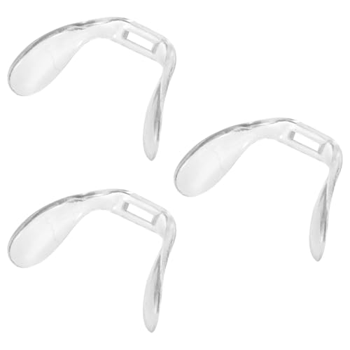 Ciieeo Almohadillas Nariz de Gafas Ópticas 3 Piezas, Antideslizantes y Duraderas, Diseño en Forma de Ocho para Montura de Puente Nasal