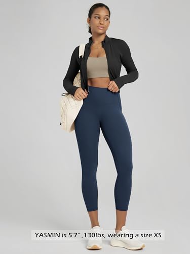 Image of ODODOS Buttery Soft Lounge Yoga Leggings with Pockets for Women 23 inch / 25 inch /28 inch High Waist Yoga Pants
