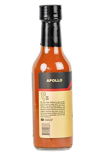 Image of Hot Ones The Last Dab Apollo Hot Sauce Made With Natural Ingredients & Extra Hot Flavors, The Only Hot Sauce In The World Made With The Apollo Pepper, 5 fl oz Bottle (1-Pack)