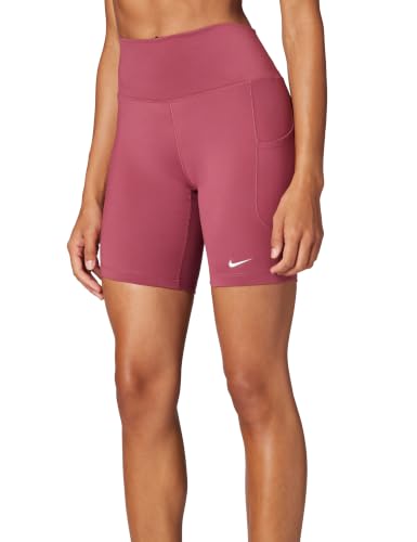 Image of Nike Women's One High-Waisted 8 inch Bike Shorts; Running and Workout Shorts